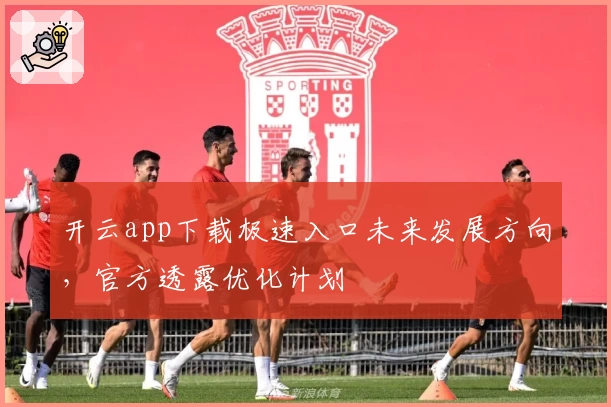 开云app下载极速入口未来发展方向，官方透露优化计划